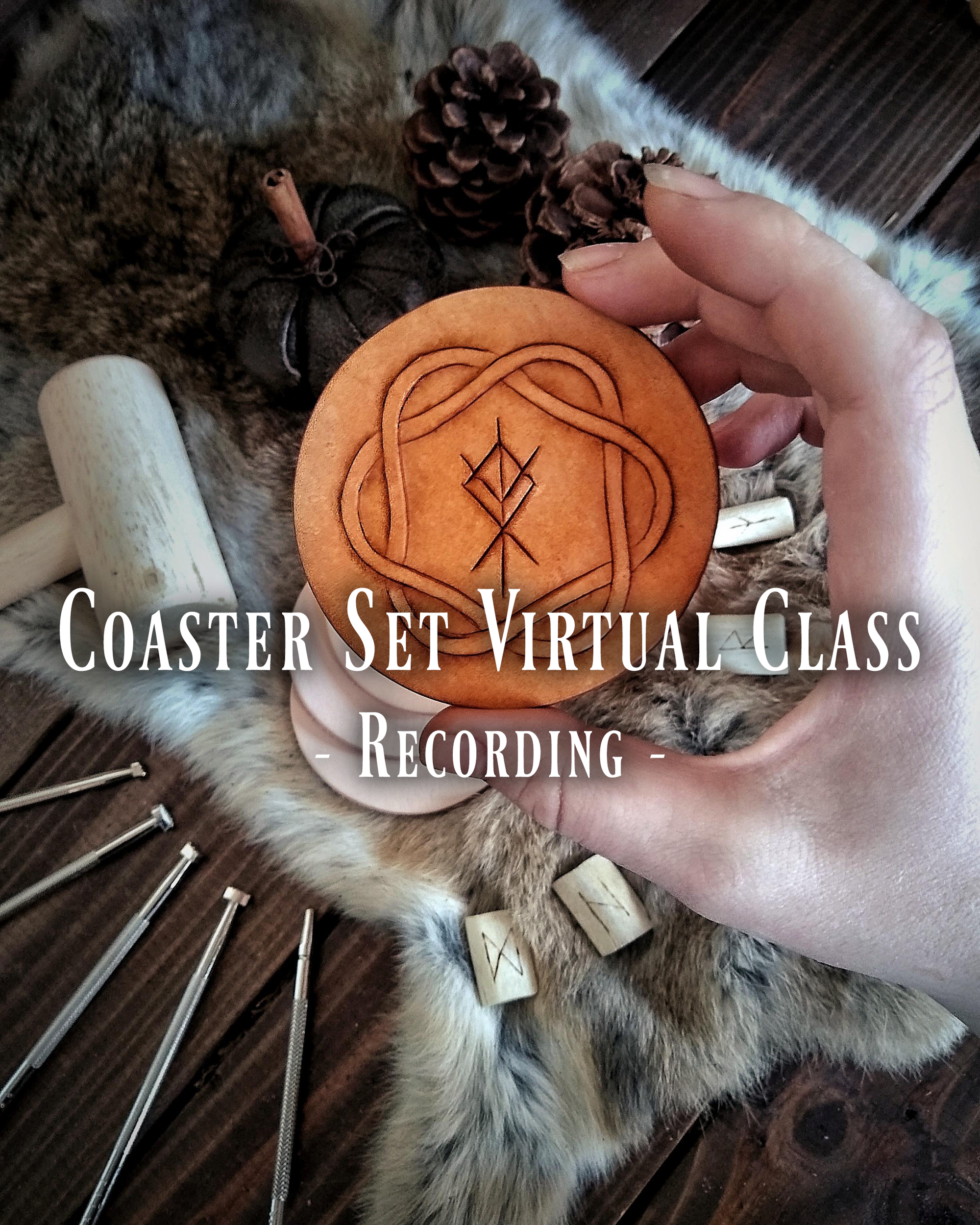 Coaster Set Virtual Class Recording