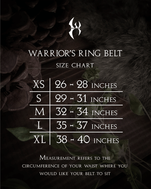 The Warrior's Ring Belt
