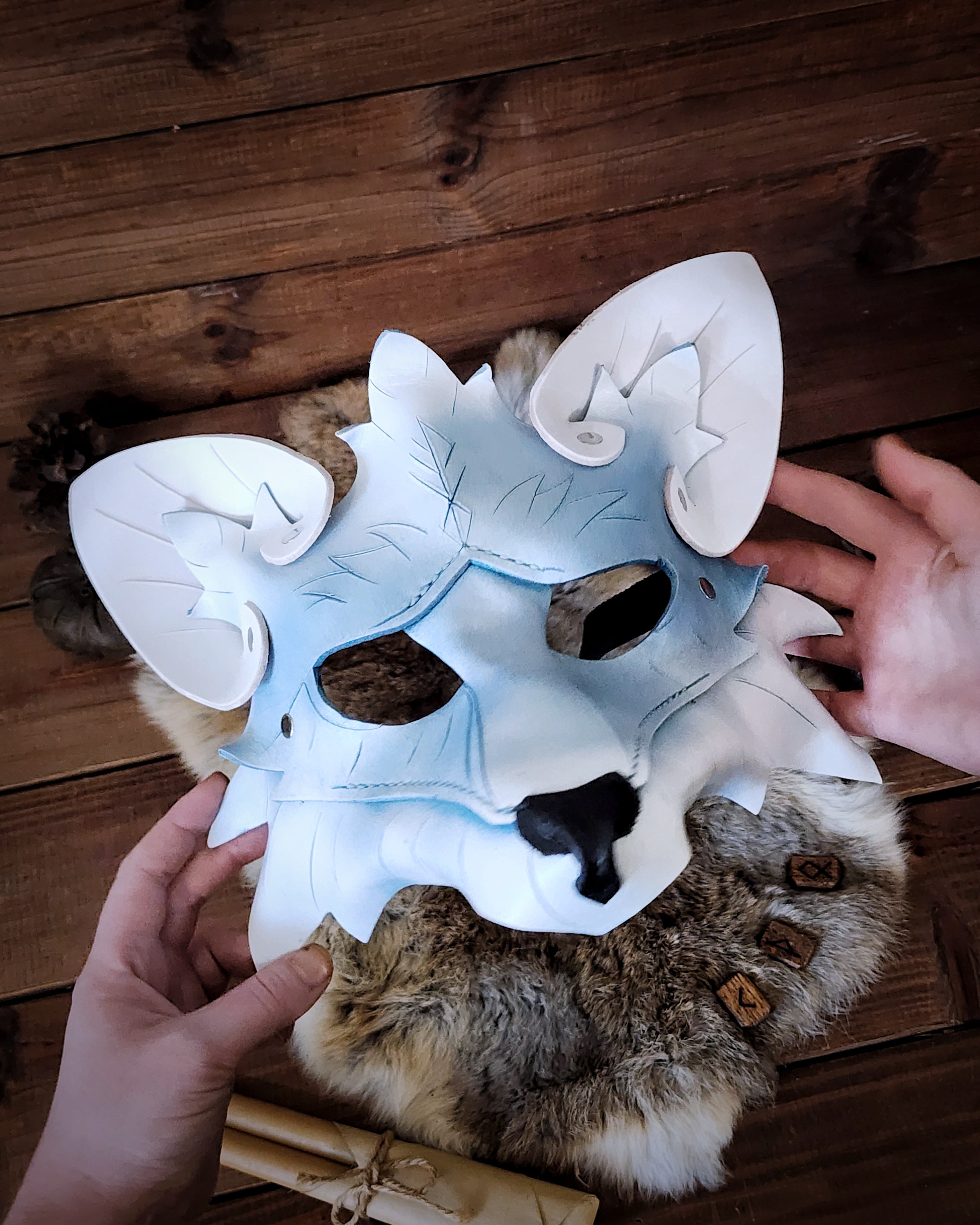 Brigid's Fox Mask – Embercraft Creations