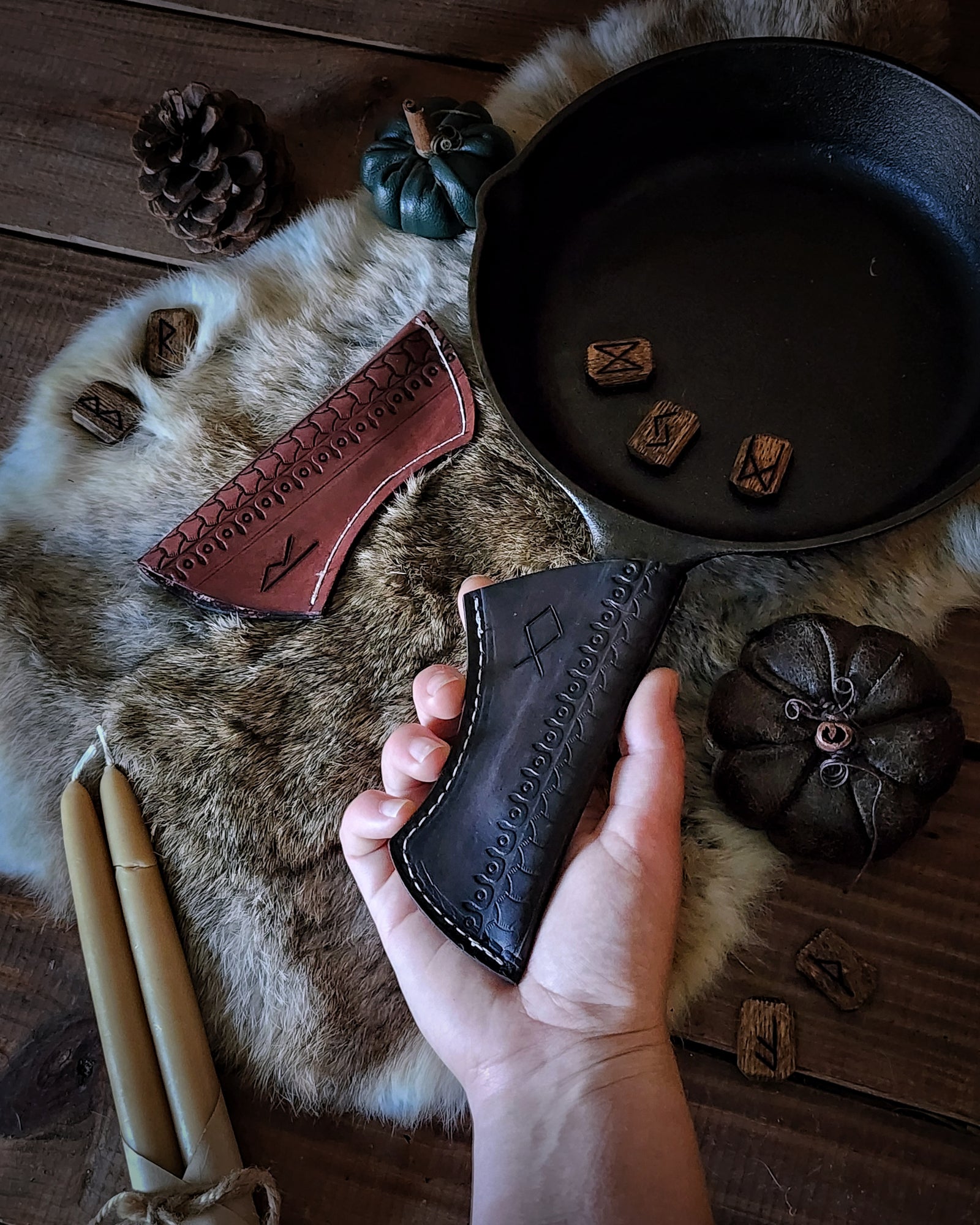 The Heathen's Pan Holder