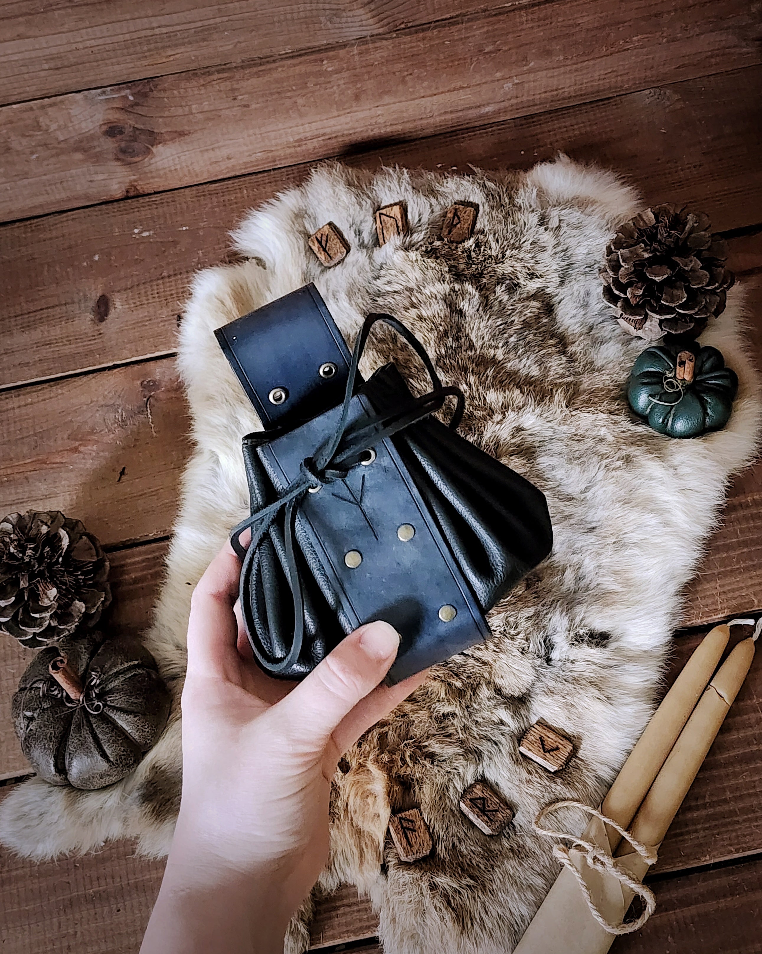 The Warrior's Rune Pouch – Embercraft Creations