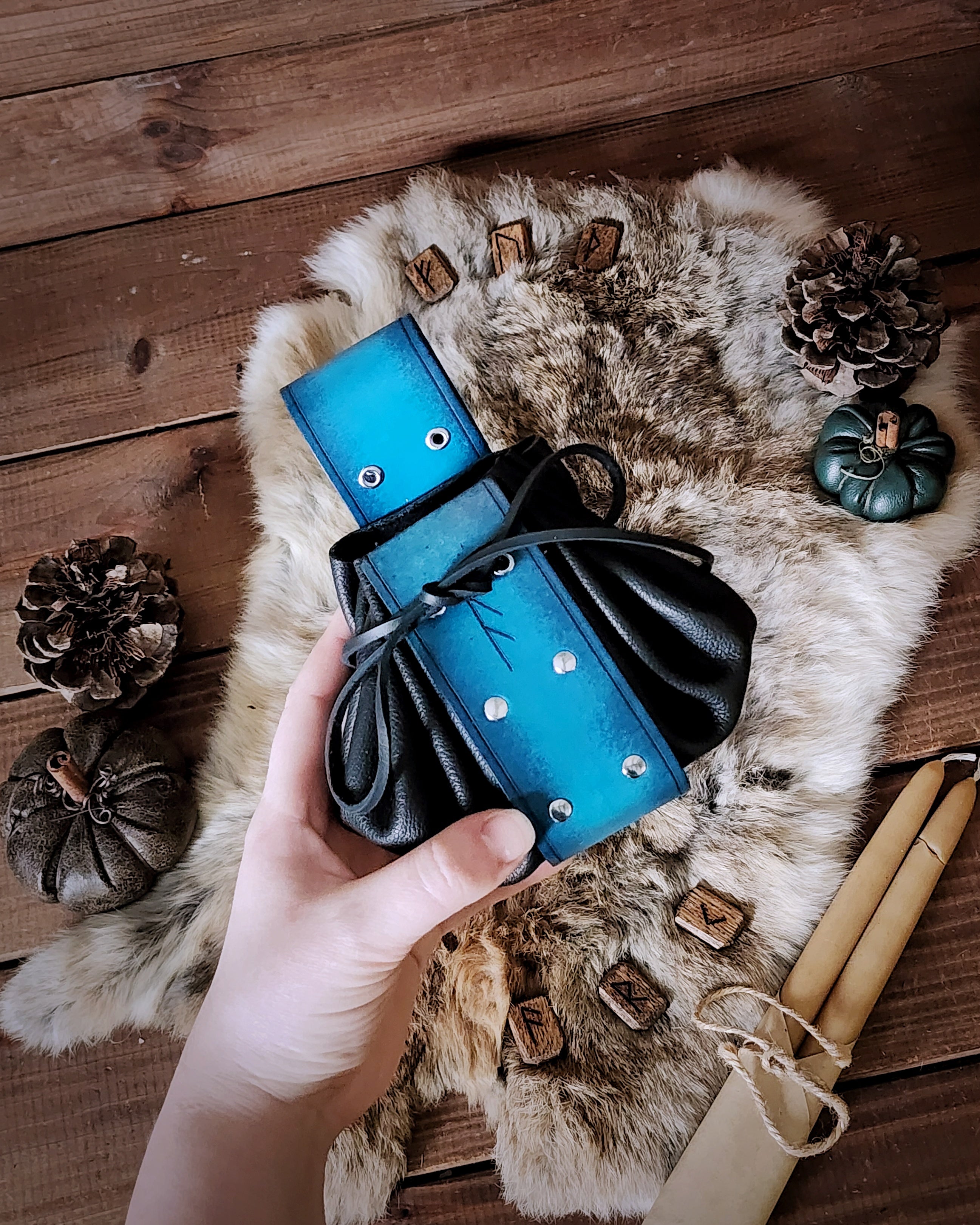 The Warrior's Rune Pouch – Embercraft Creations