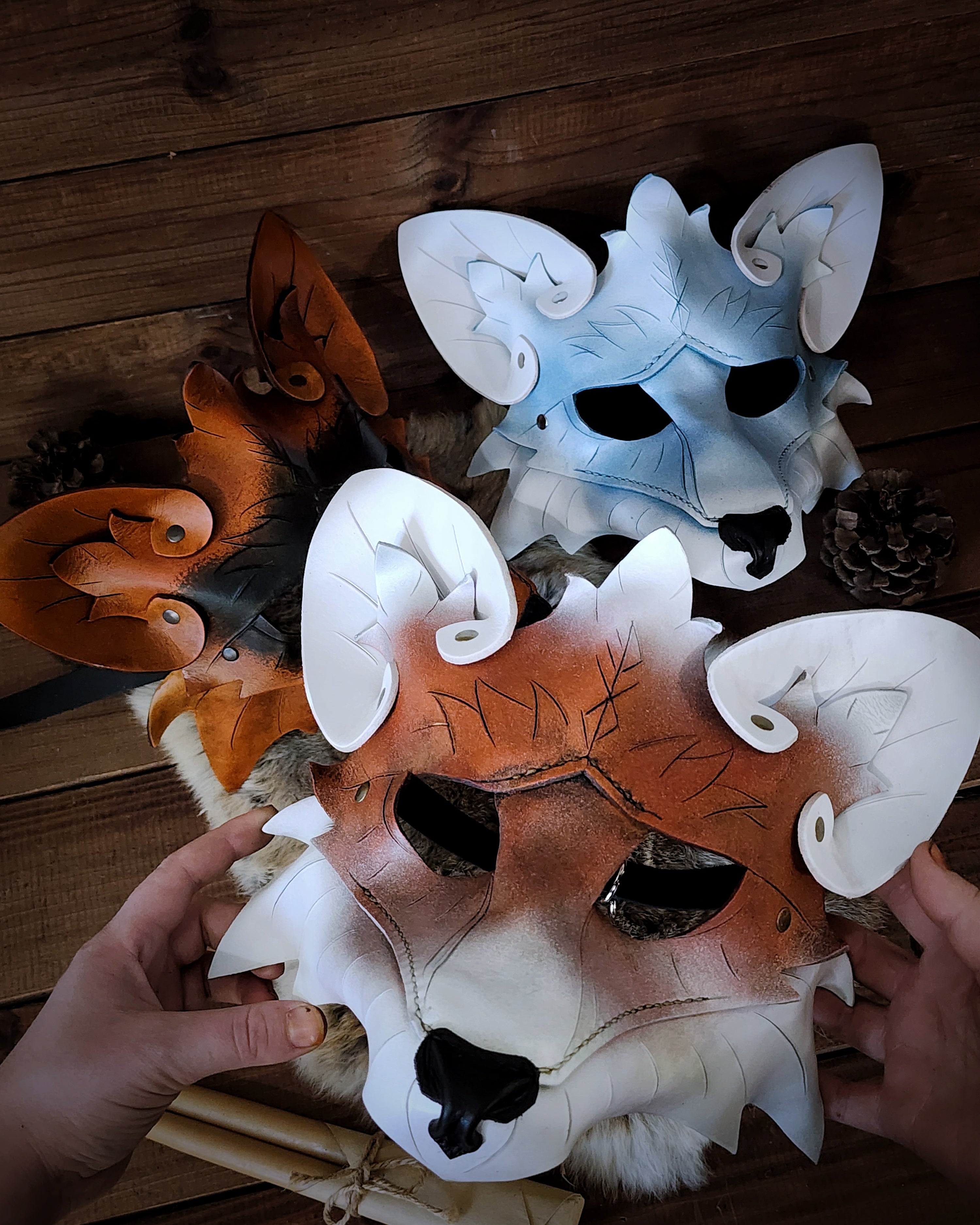 Brigid's Fox Mask – Embercraft Creations