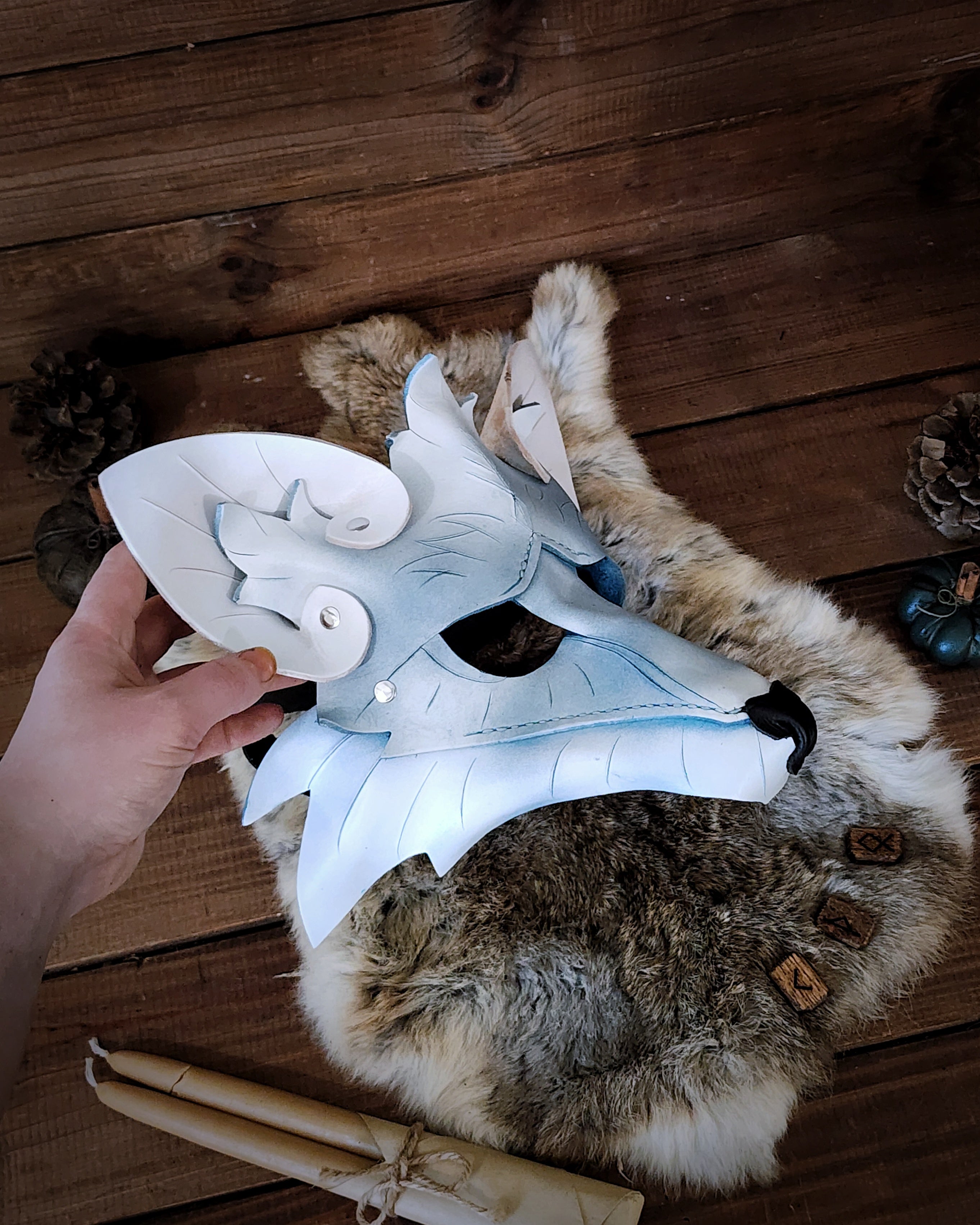 Brigid's Fox Mask – Embercraft Creations