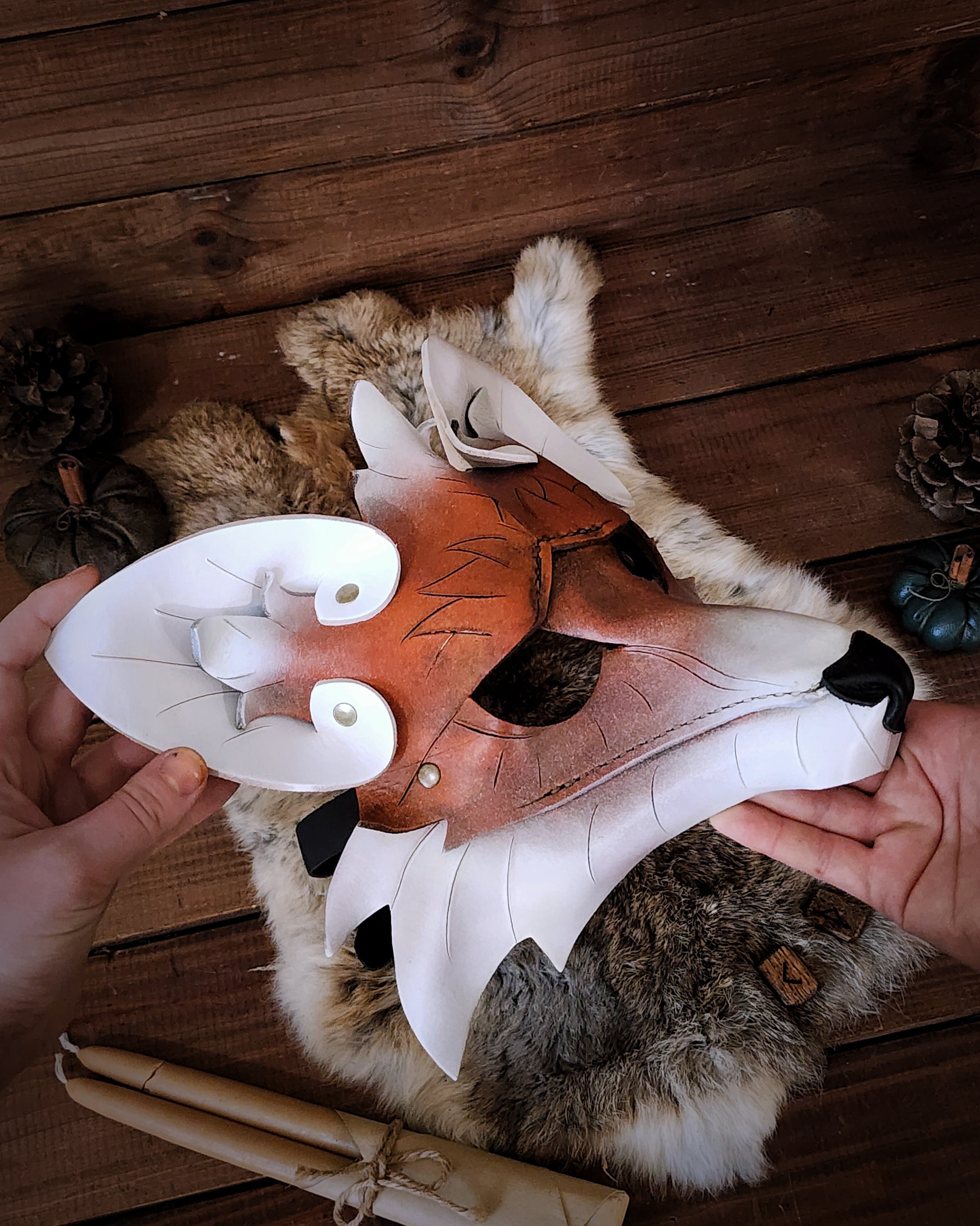 Brigid's Fox Mask – Embercraft Creations