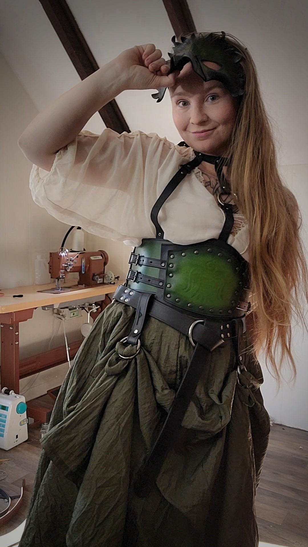 The Warrior's Ring Belt - Faire Stock