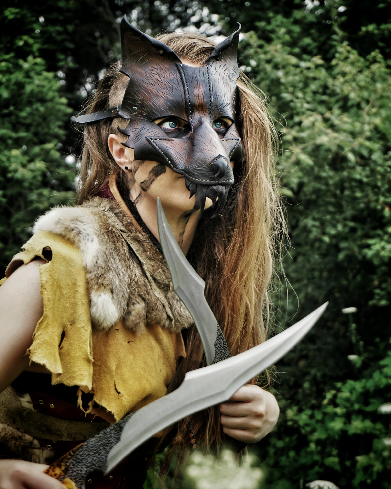 Fenrir's Wolf Mask - Faire Stock