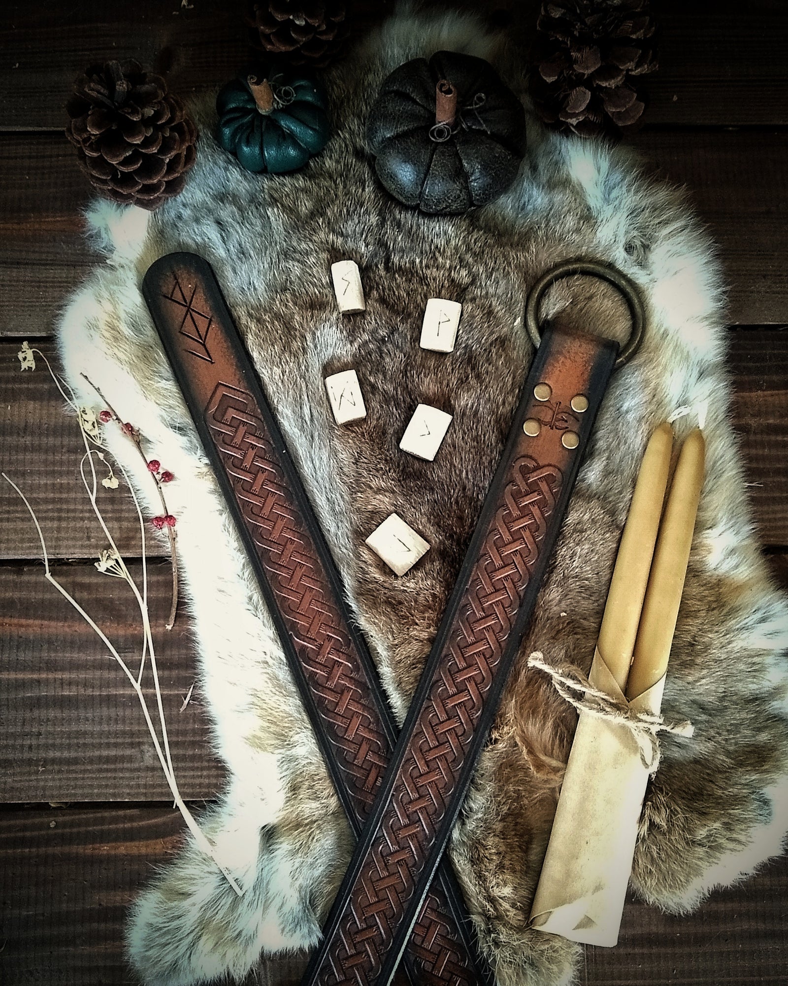 The Warrior's Knotwork Belt - Faire Stock