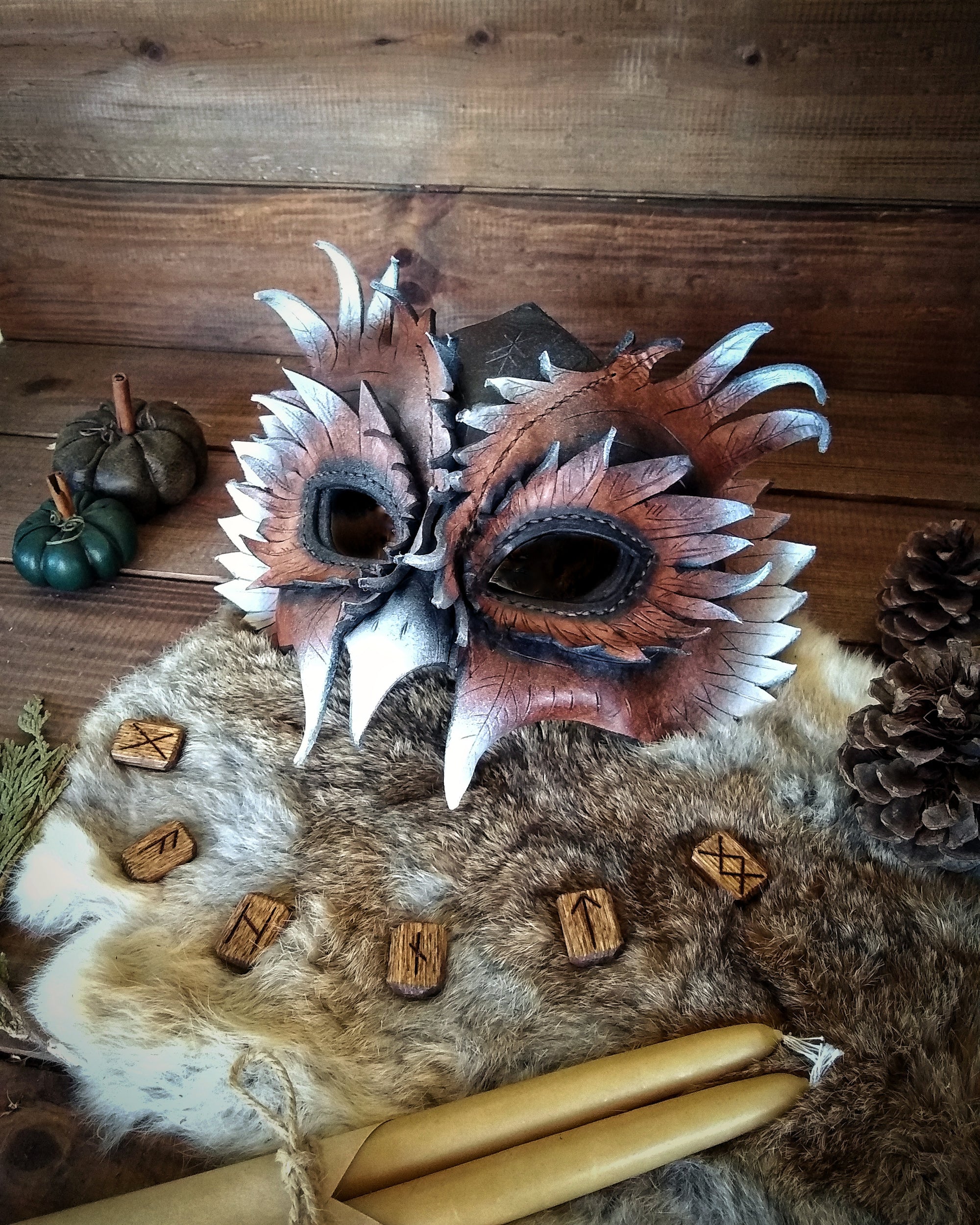 Athena's Owl Mask