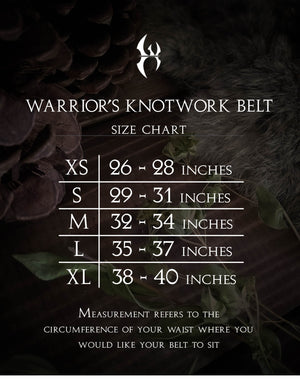 The Warrior's Knotwork Belt