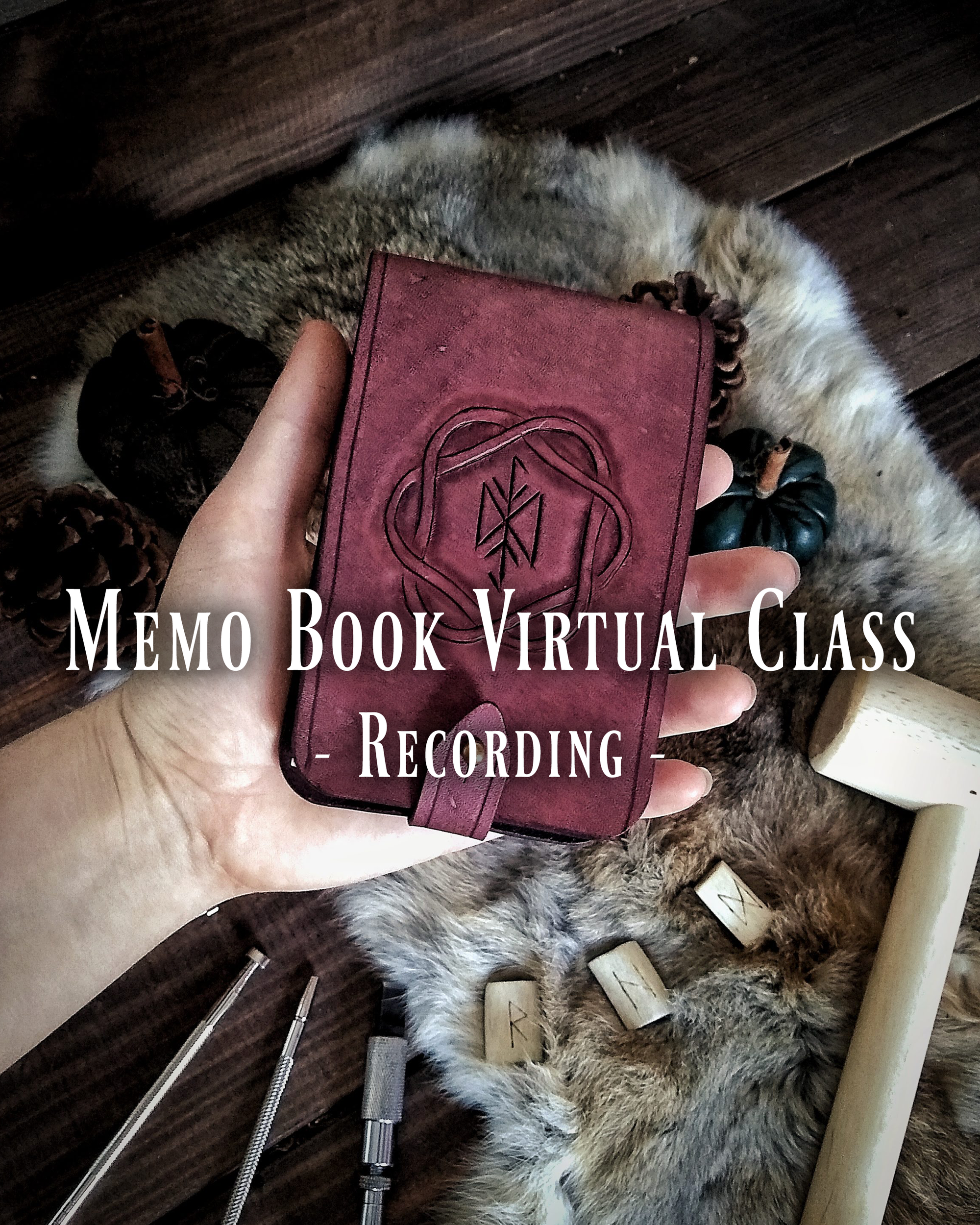 Memo Book Virtual Class Recording